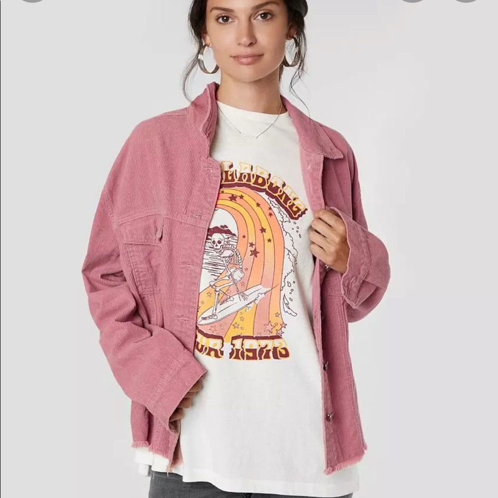 Buckle - Kancan Los Angeles Cropped Corduroy jacket size L